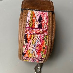 Handmade leather camera strap